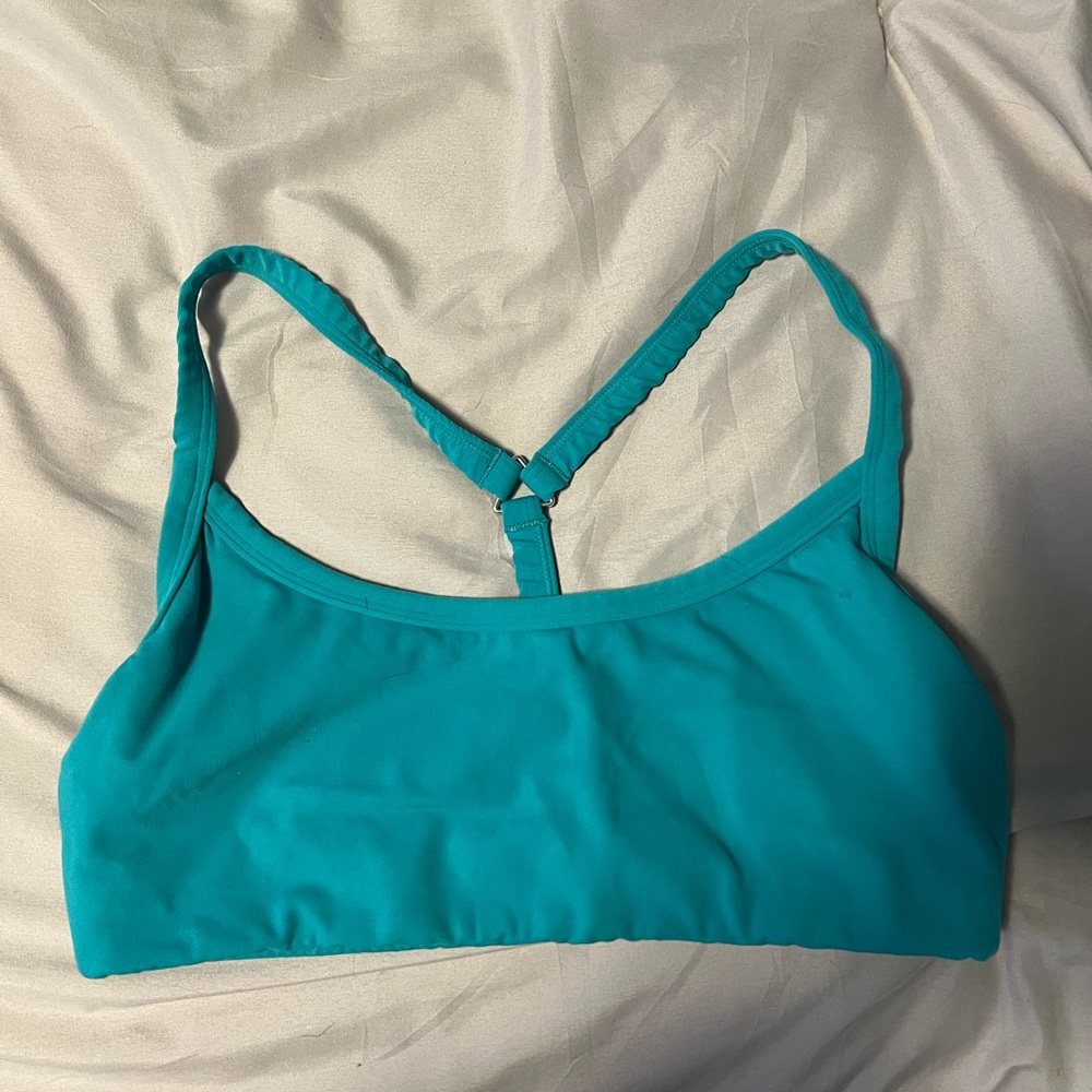 Teal Sports Bra